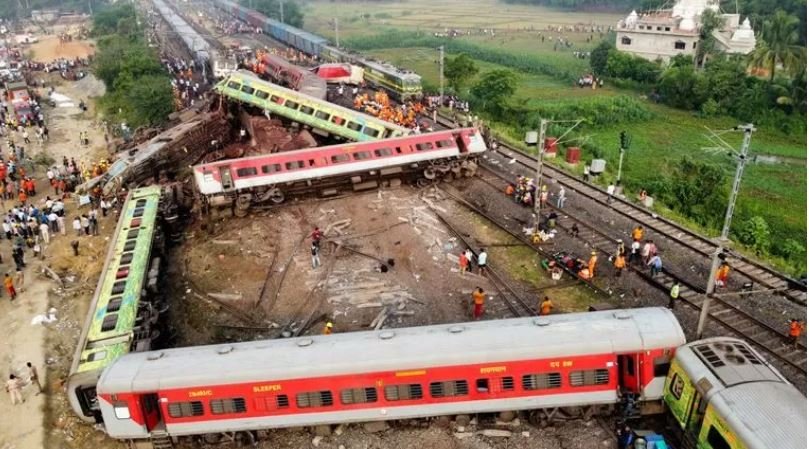 Tragis! Kecelakaan Kereta di India Tewaskan 288 Orang