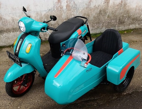 Intip Modifikasi Yamaha Fazzio Hybrid-Connected, Desain Unik Jadi Semakin Menarik