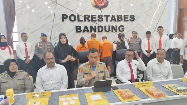 Jual Sabu, Pasutri di Bandung Ditangkap