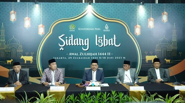 Pemerintah Tetapkan Idul Adha 1444 H Jatuh pada 29 Juni 2023