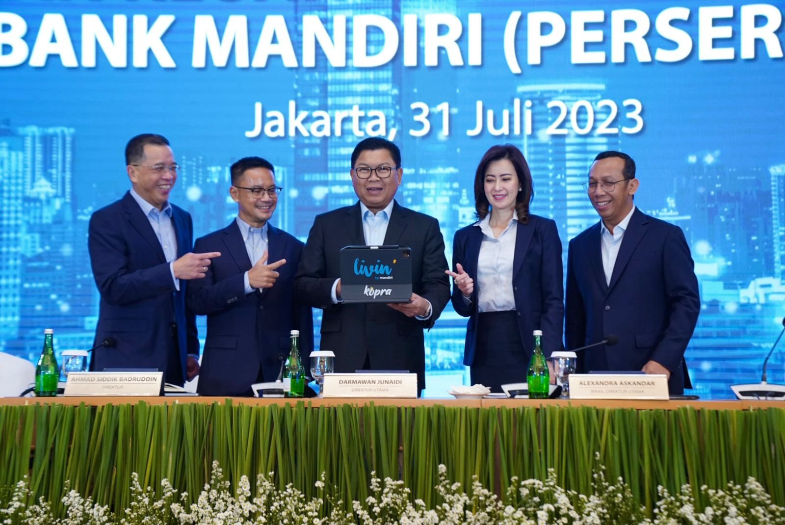 Dukung Pertumbuhan Ekonomi, Bank Mandiri Kucurkan Kredit Hingga Rp1.272,07 Triliun hingga Kuartal II 2023