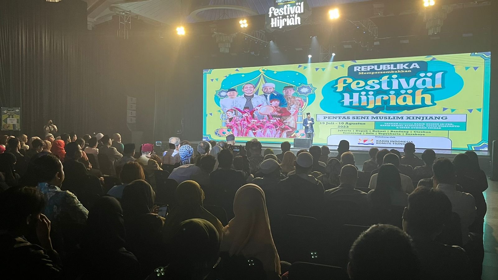 Semarak Toleransi Dalam Festival Hijriah, Semangat Tunggu Ceramah Habib Ja’far