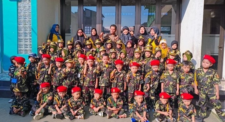 Keren… Ada KOPASUS di TK/DTA Nurul Hikam Ciparay Kabupaten Bandung