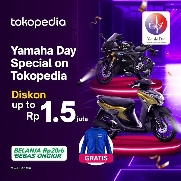Semarak Yamaha Day, Ayo Dapatkan Motor Impian di Momen Istimewa!