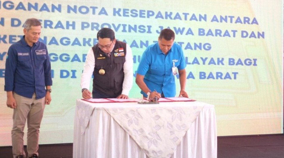 BPJS Ketenagakerjaan Gandeng Pemprov JabarBangun Hunian Griya Pekerja
