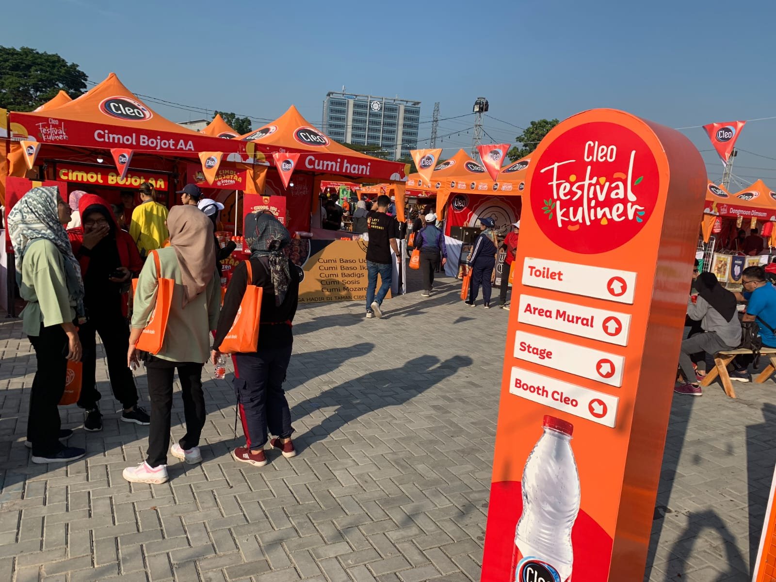 Cleo Gelar Festival Kuliner Terbesar Di Bandung Berhadiah Ratusan Juta Rupiah