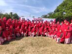 Tim Aubade HUT ke 78 Kemerdekaan RI dari PGRI Cimaung Bawakan 7 Lagu Saat Upacara Tingkat Kecamatan Cimaung Kab Bandung