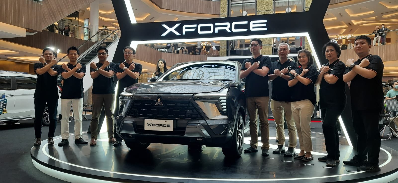Mitsubishi XFORCE Dipamerkan di Kota Bandung dan Surabaya