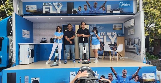 Lanjutkan Kerja Sama dengan Manchester City, Midea akan Roadshow Caravan di 6 Kota