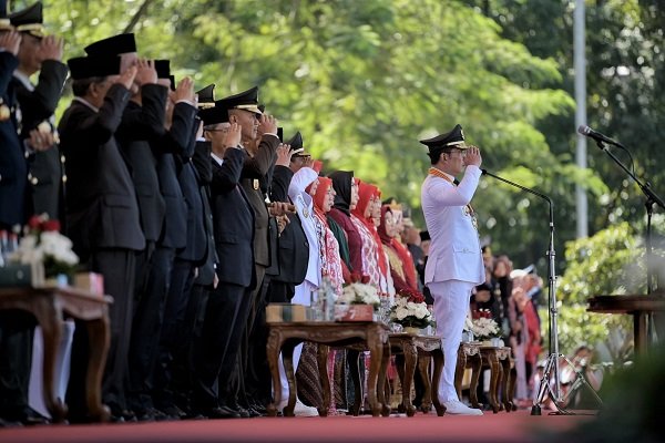 Ridwan Kamil Jadi Inspektur Upacara HUT RI Terakhir Kali Sebagai Gubernur Jabar