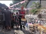 Polres Cimahi Respon Cepat Kebutuhan Air Bersih di Wilayah Desa Ciburuy