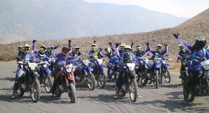 Taklukan Lautan Pasir Baromo,  Yamaha STSJ Beri Kiat Hadapi Jalur Berpasir