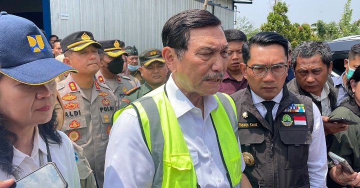 Menko Bidang Marves Indonesia, Luhut Binsar Panjaitan Dukung Inovasi Pengelolaan Sampah Metode RDF oleh Pemkab Bandung