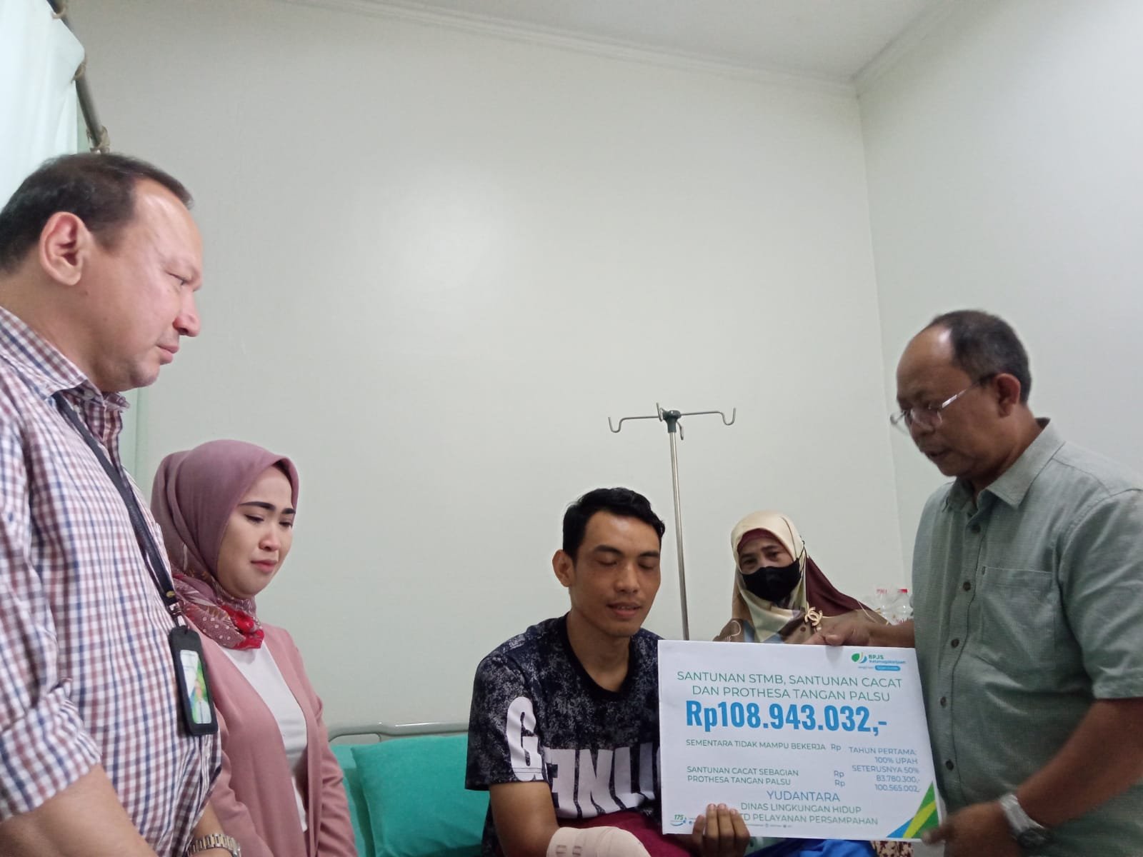 Korban Kecelakaan Kerja di Cimahi Dapatkan Bantuan dari BPJS Ketenagakerjaan Cimahi