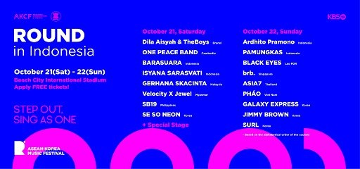Festival Musik Round 2023 Akan Digelar di Jakarta