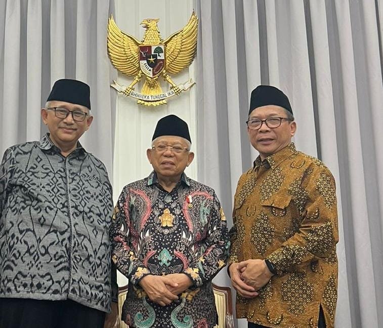 Silaturrahim dengan Wapres, LDII Paparkan Agenda Rakernas