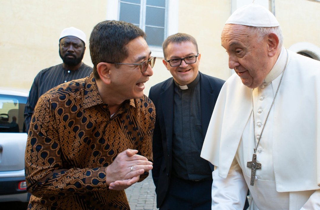 Kembali Sambangi Paus Fransiskus di Vatican, Arsjad Rasjid: Dunia Butuh Aksi Nyata Perangi Pemanasan Globall
