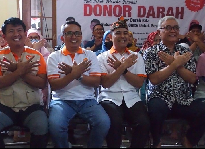 DPD PKS Kota Bandung Rutin Roadshow Donor Darah