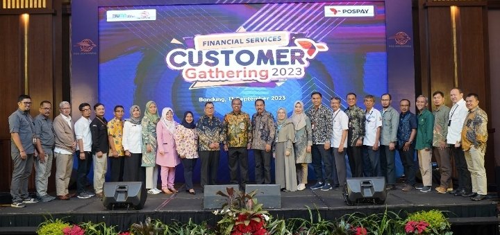 Makin Dekat dengan Pelanggan dan Mitra, Pos Indonesia Gelar Financial Services Customer Gathering 2023