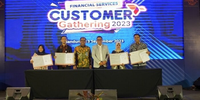 Makin Dekat dengan Pelanggan dan Mitra, Pos Indonesia Gelar Financial Services Customer Gathering 2023