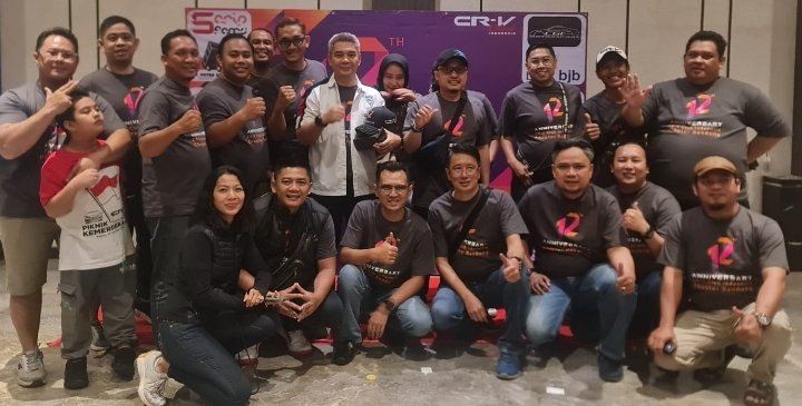 Ketum CRV Club Indonesia Om Joe dan Pengurus Pusat Hadiri Anniversary ke-12 Tahun CCI Chapter Bandung di Garut