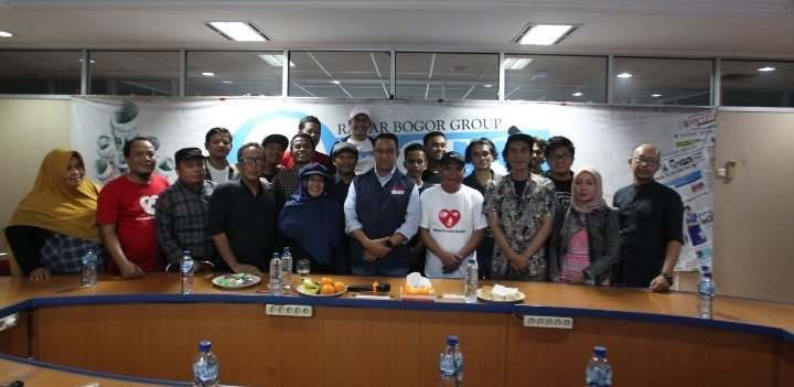 Bakal Calon Presiden Anies Baswedan Diskusi Bareng 11 Pemred Radar Bogor Grup