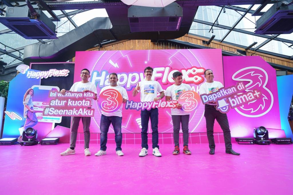 HappyFlex dari Tri: Bantu Generasi Z Atur Sendiri Kuota