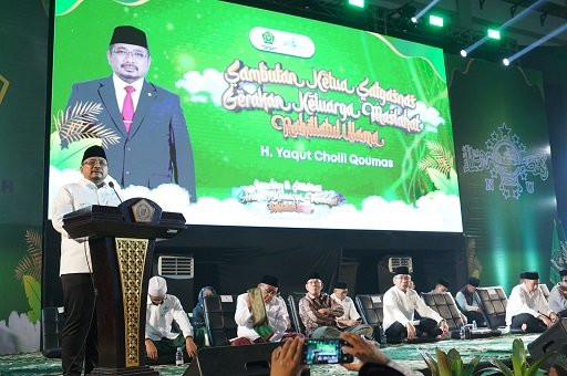 Menag Resmikan GKMNU Jabar: Membangun Peradaban Dimulai dari Keluarga
