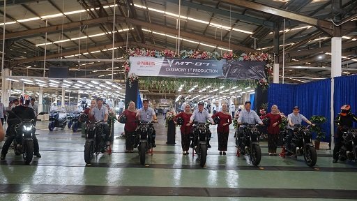 Global Factory Yamaha Indonesia Dipilih Jadi Basis Produksi MT-07