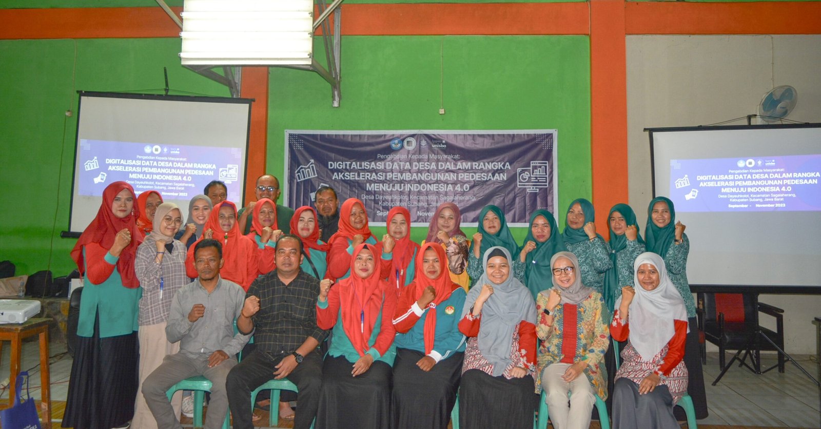 Kolaborasi Unisba-IPB Dampingi Desa Dayeuhkolot Subang Akselerasi Pemanfaatan Teknologi Digital