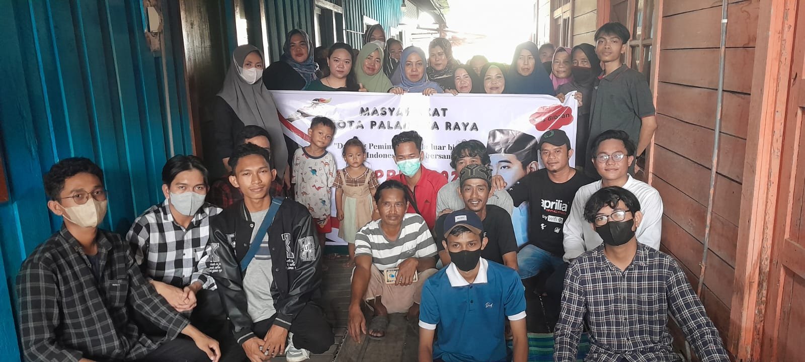 Masyarakat dan Milenial Palangkaraya Ajak Gibran Maju di 2024