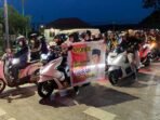 Komunitas PCX Samarinda Dukung Gibran Sambil Nyore Ride