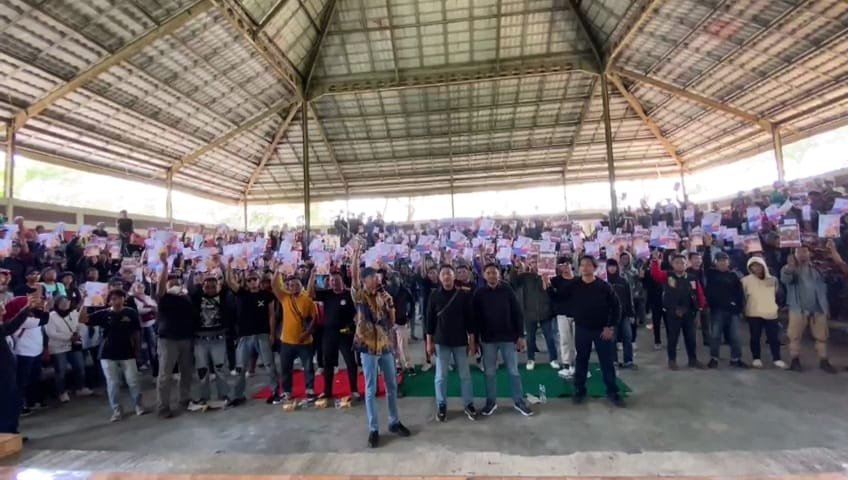 Ratusan Pemuda Karawang Siap Dukung Gibran Dampingi Prabowo