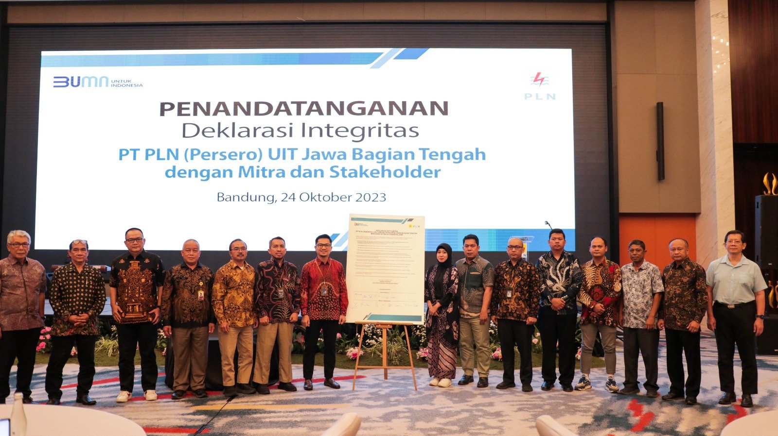 Perkuat Sistem Manajemen Anti Penyuapan, PLN UIT JBT Selenggarakan Collective Action Bersama Mitra