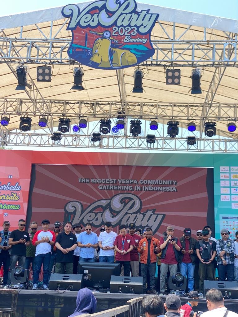 Vespa Scooter Party 2023 Sukses Digelar, Dihadiri Lebih dari 10.000 Pengunjung