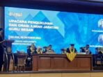 Pengukuhan dan Orasi Ilmiah Guru Besar FISIP Unpad Prof. Dr. Suryanto, S.E ., M.Si
