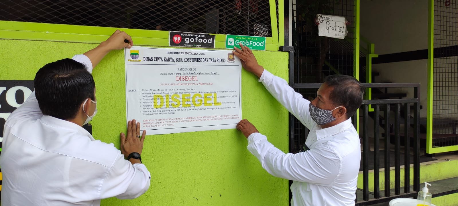 Belum Tindak Tegas Pelanggar, Pemkot Bandung Berkutat dengan Data