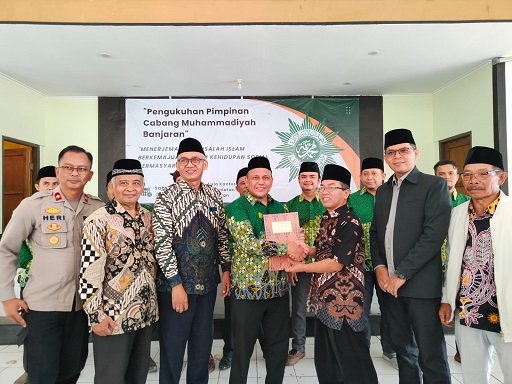 Baru Dikukuhkan, Pimpinan Cabang Muhammadiyah Banjaran Segera Susun Program Kerja