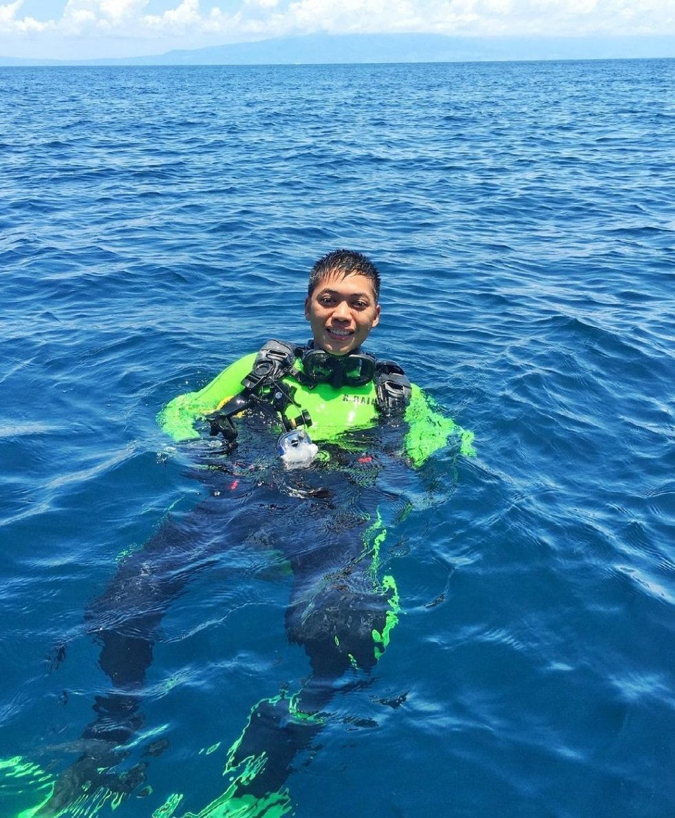 Hobi Diving, Rasyid Rajasa: Peduli Laut Agar Tetap Bersih