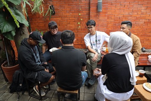 Alam Ganjar Diskusi dengan Ketua Karang Taruna Bahas Optimalisasi Youth Space