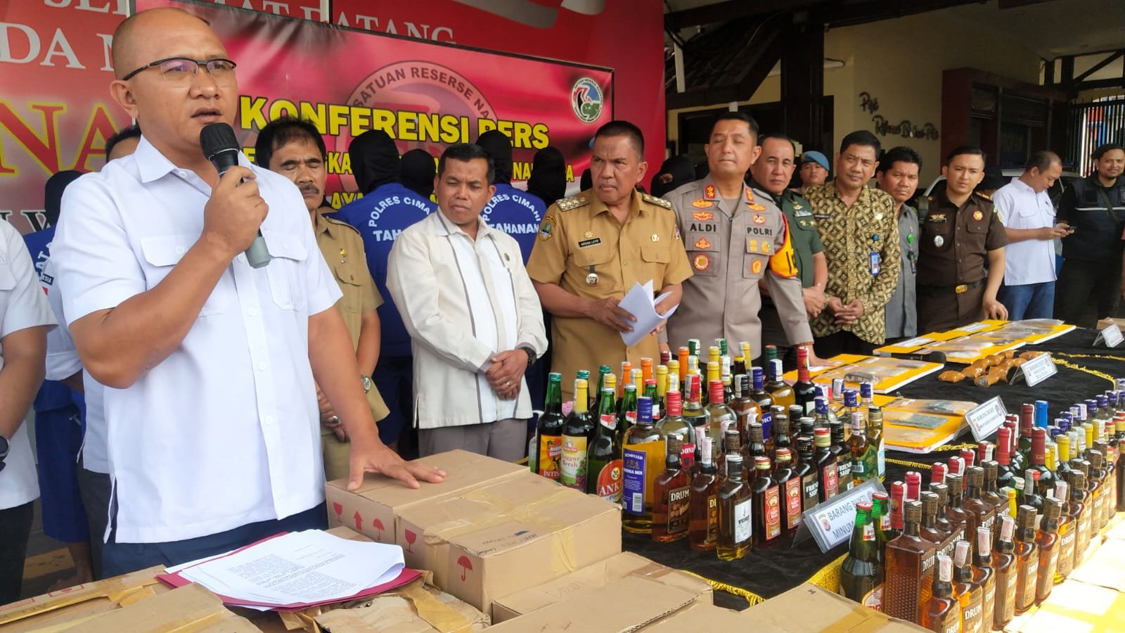 Satres Narkoba Polres Cimahi Gagalkan Peredaran 120 Gram Tembakau Sintetis