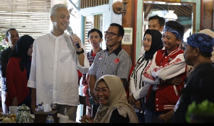 Warga Jawa Barat Curhat pada Ganjar Titip Bangun Kebudayaan