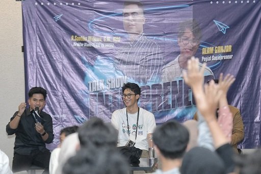 Bertemu HIPMI Perguruan Tinggi, Alam Ganjar Berbagi Pengalaman Memulai Usaha saat SMA