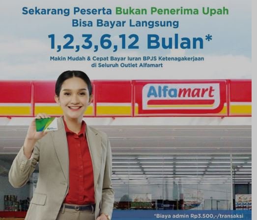 Nikmati Kemudahan dan Kenyamanan Bayar Iuran BPJS Ketenagakerjaan bagi Pekerja BPU di Alfamart!