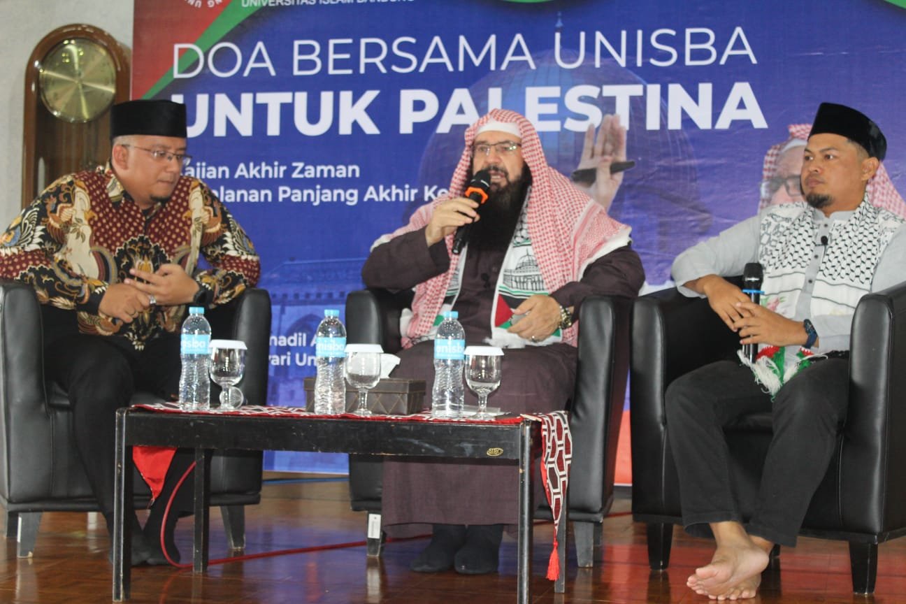 Wujud Solidaritas untuk Palestina, Unisba Gelar Doa Bersama dan Galang Donasi