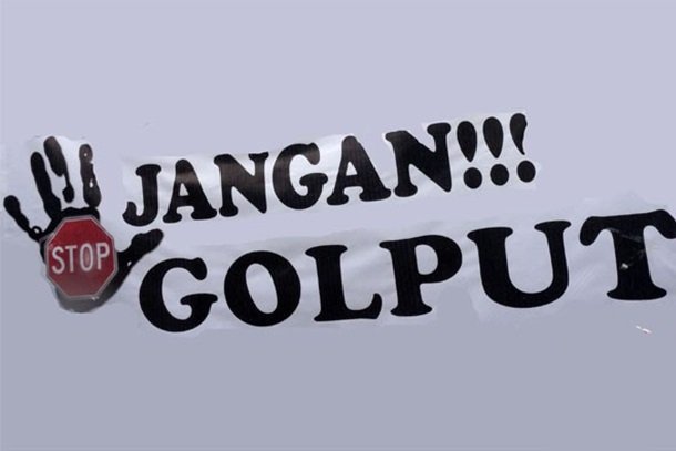 Hati-Hati! Ajak Orang Golput Diancam Pidana 3 Tahun
