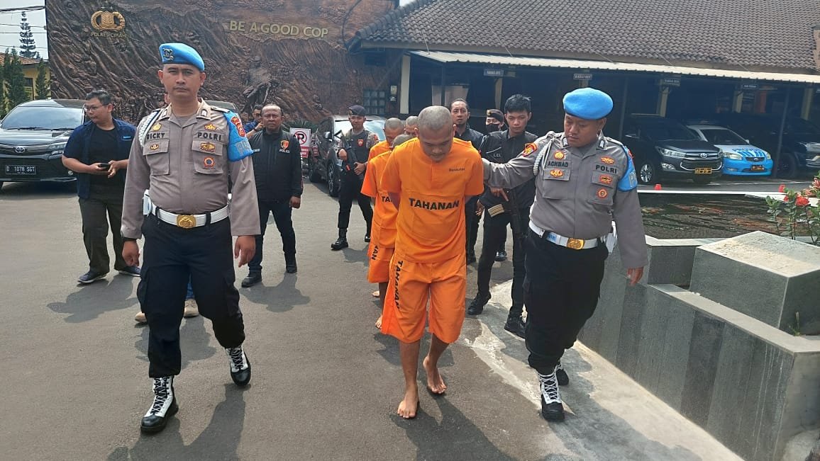 Polres Cimahi Hentikan Petualangan Sindikat Ganjal ATM Asal OKU Selatan