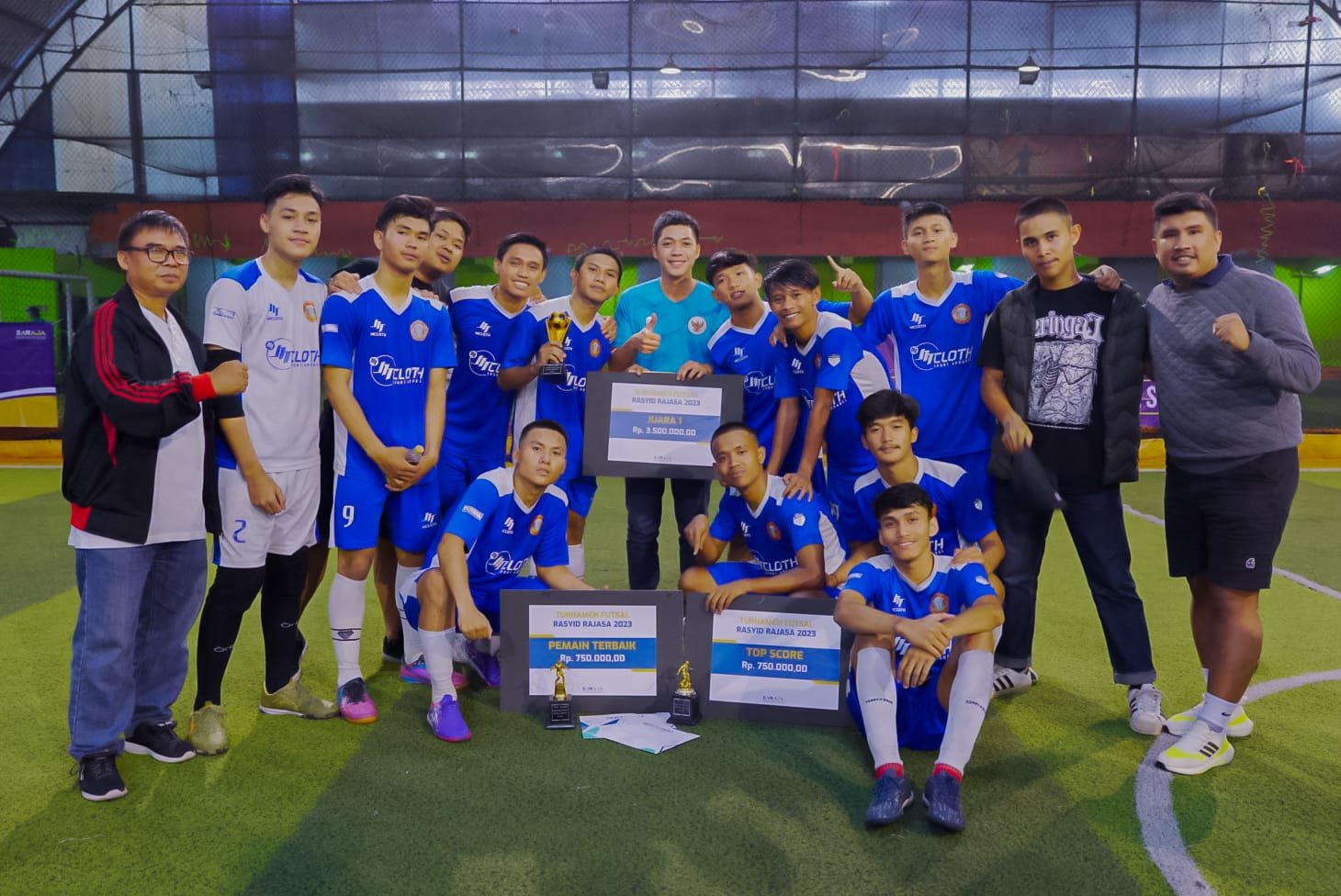 Sukses Jaring Bibit Atlet Muda, SMAN 18 Kota Bandung Lolos jadi Juara Turnamen Futsal Rasyid Rajasa