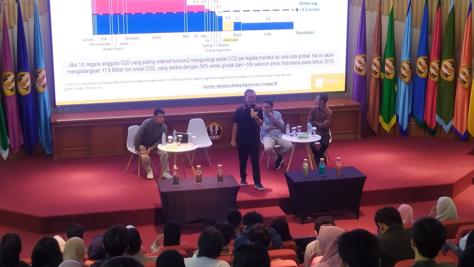 Ratusan Mahasiswa Unpad Lintas Fakultas Belajar Tantangan, Peluang, dan Prospek Karier di Harita Nickel