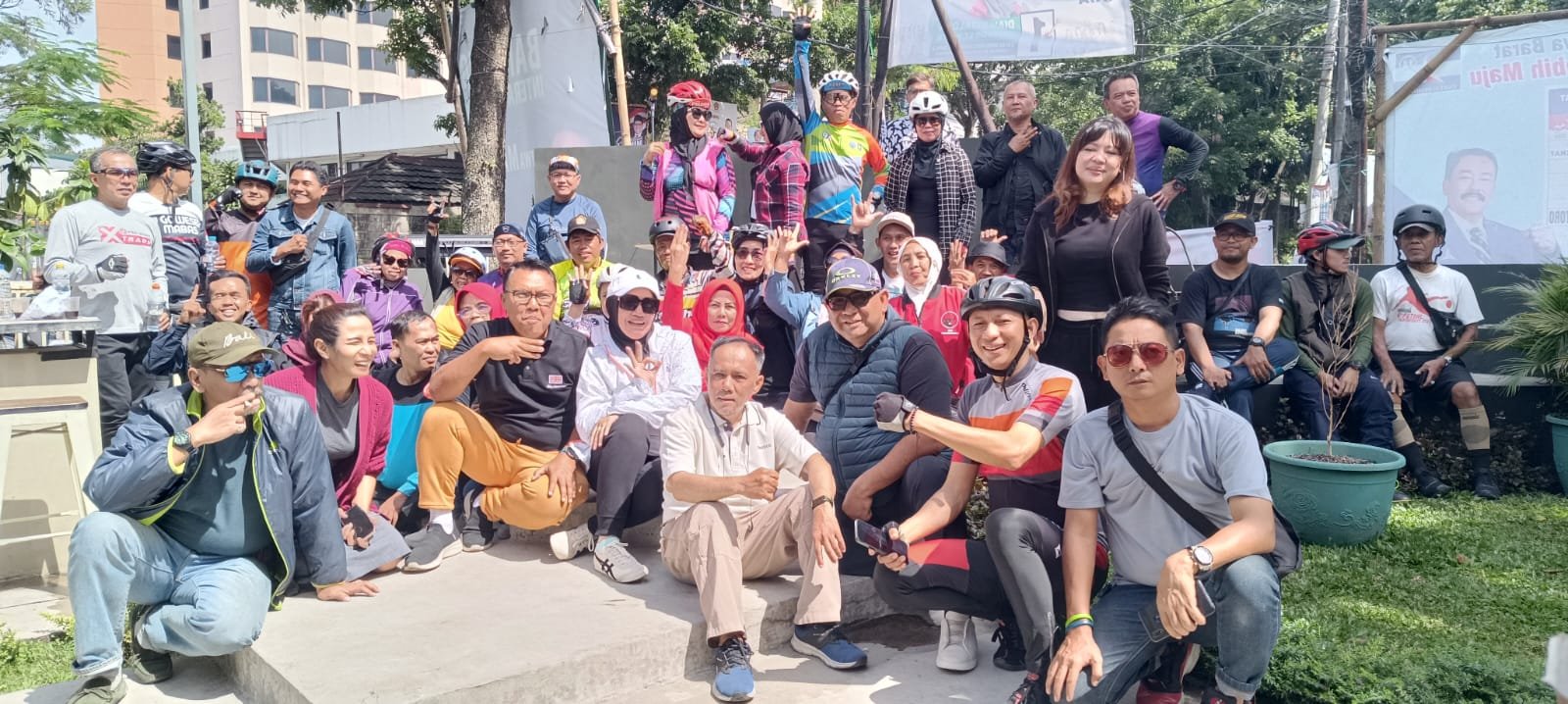 Jelang Pencoblosan, Relawan Capres Ganjar Pranowo – Mahfud MD Gencar Sosialisasikan Program